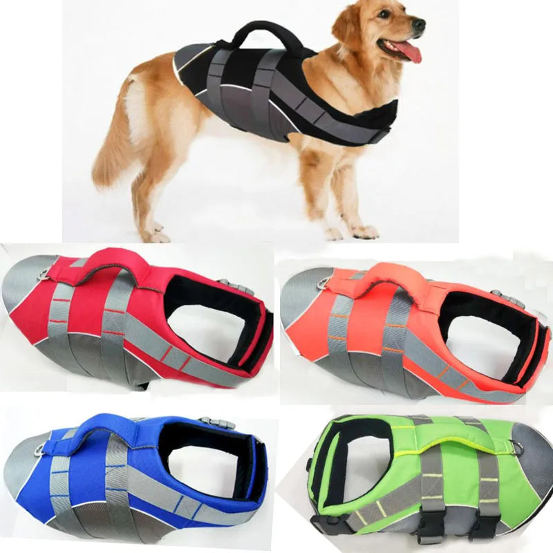 Dog Life Jacket Vest – Pet Safety Vest for Small & Large Dogs (S-XL)