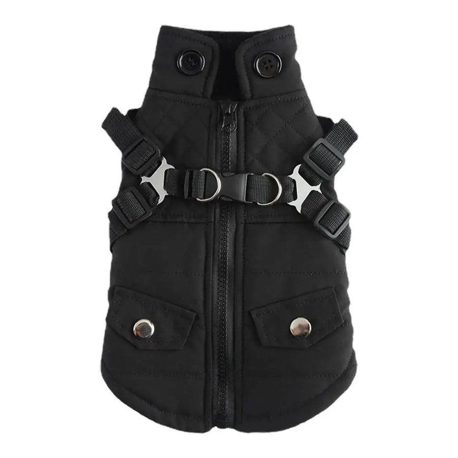 Dog Coat With Harness Waterproof Jackets With Harness