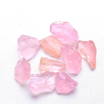 20g Natural Rose Quartz Raw Crystals Irregular Ore Mineral Fish Tank Collection Healing Quartz Home Decor Rock Mineral Specimen - Mariah´s Spiritual Treats