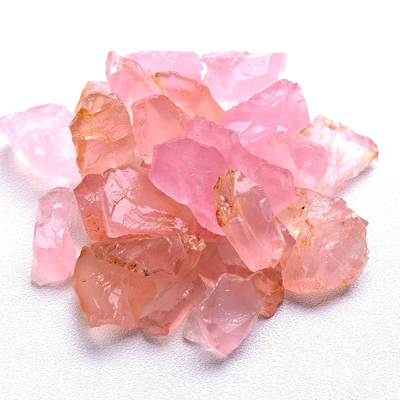 Natural Rose Quartz Raw Crystals - Mariah´s Spiritual Treats