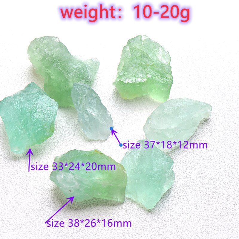 50g Natural Crystal Green Fluorite Tumbled Chips Crushed Stone Healing Crystal Jewelry Making Home Decoration Or Ffish Tank Sto - Mariah´s Spiritual Treats