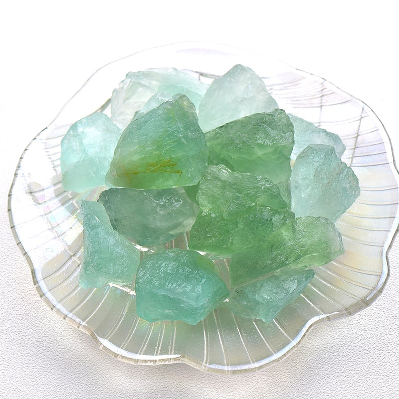 50g Natural Crystal Green Fluorite Tumbled Chips Crushed Stone Healing Crystal Jewelry Making Home Decoration Or Ffish Tank Sto - Mariah´s Spiritual Treats