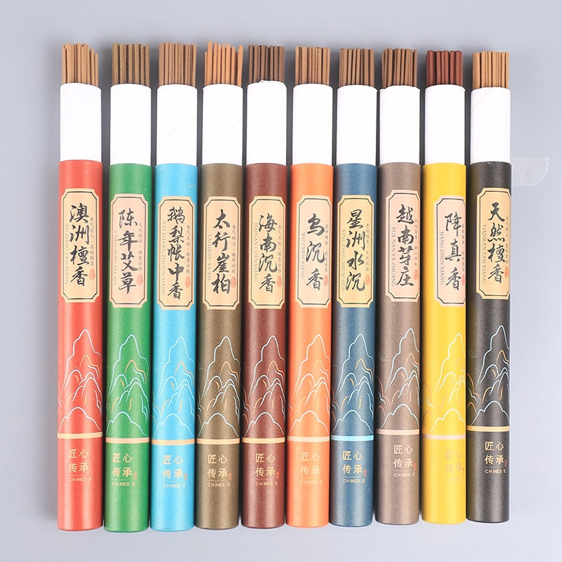 40Pcs Natural Incense  Sleep Chinese Home Incense Stick Aroma Indoor  Buddha Incense Osmanthus Room Fragrance Rose - Mariah´s Spiritual Treats