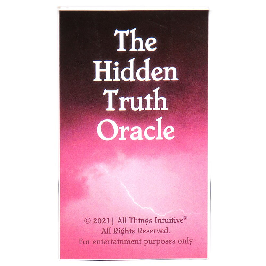 The Hidden Truth Independent Oracle Cards - Mariah´s Spiritual Treats