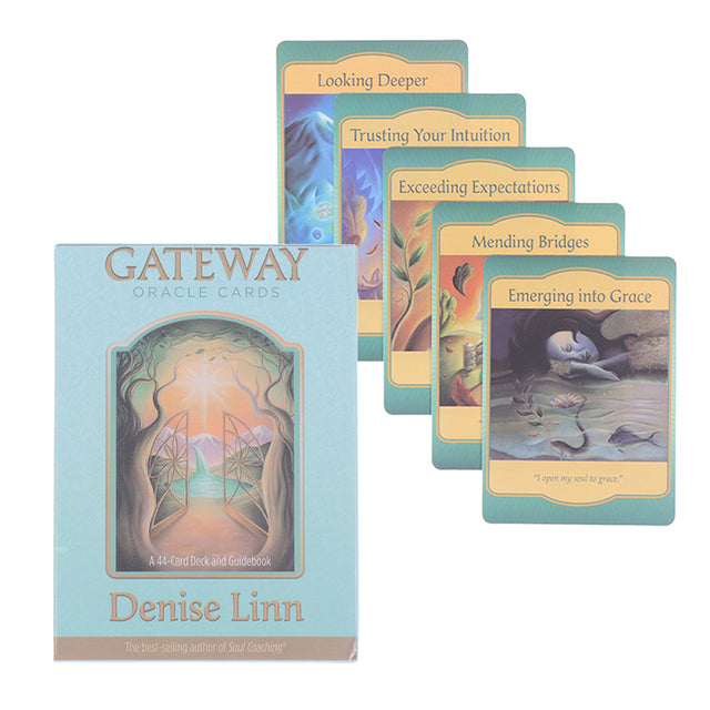 Tarot Del A Tarot Deck And Guidebook Inspired By The World Of Guillermo Del Tarot Romance Angel/Witches/Smith Waite Cards Deck - Mariah´s Spiritual Treats