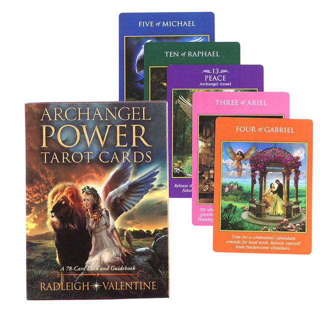 Tarot Del A Tarot Deck And Guidebook Inspired By The World Of Guillermo Del Tarot Romance Angel/Witches/Smith Waite Cards Deck - Mariah´s Spiritual Treats