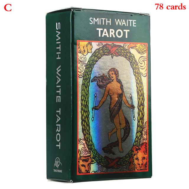 Tarot Del A Tarot Deck And Guidebook Inspired By The World Of Guillermo Del Tarot Romance Angel/Witches/Smith Waite Cards Deck - Mariah´s Spiritual Treats