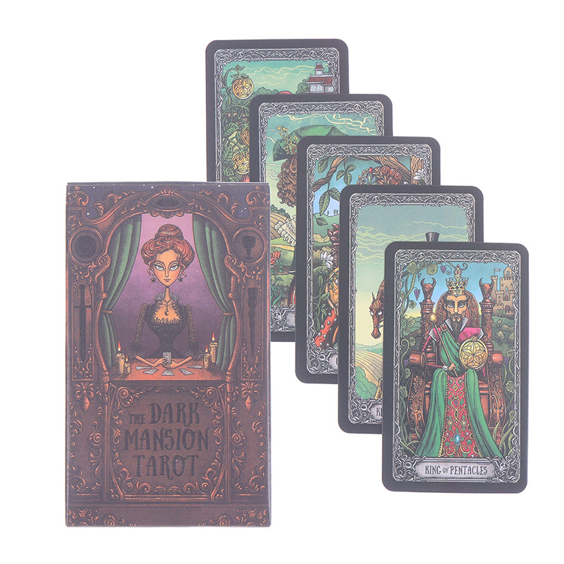 Tarot Del A Tarot Deck And Guidebook Inspired By The World Of Guillermo Del Tarot Romance Angel/Witches/Smith Waite Cards Deck - Mariah´s Spiritual Treats