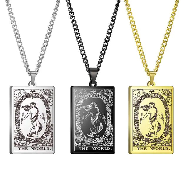 Tarot card pendants - Mariah´s Spiritual Treats