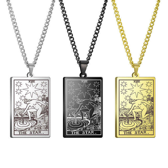 Tarot card pendants - Mariah´s Spiritual Treats