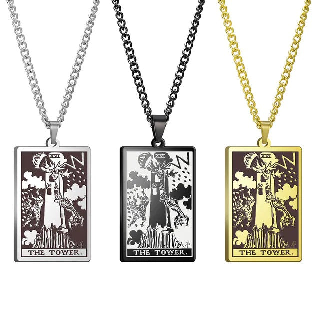 Tarot card pendants - Mariah´s Spiritual Treats