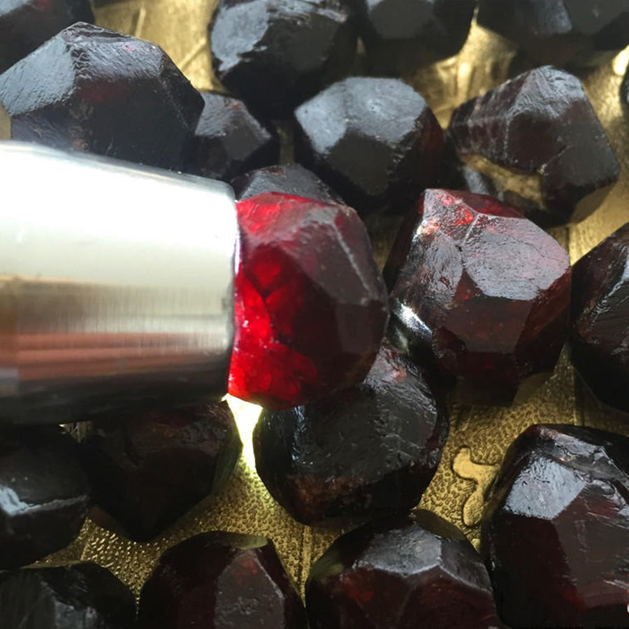 Garnet is Aquarius Zodiac Stone ♒️ from Diamond Source NYC