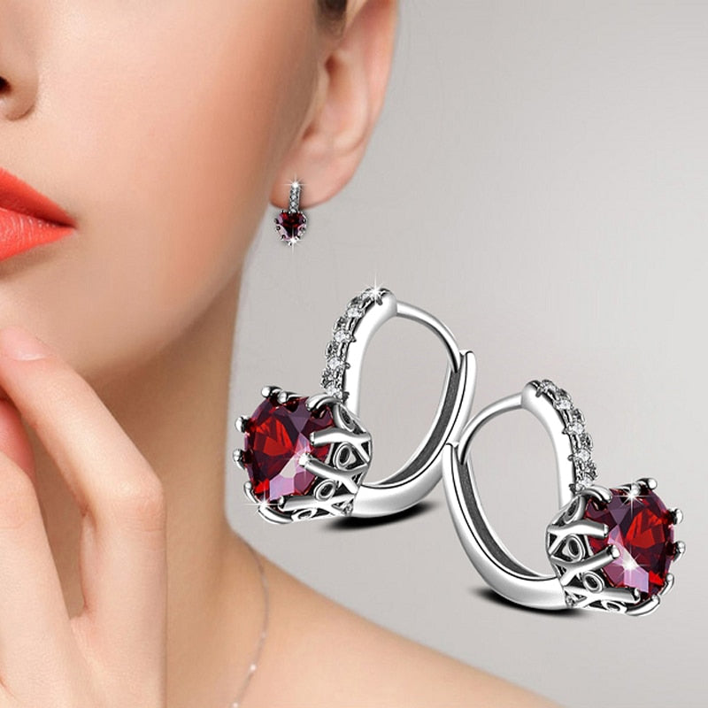 Ruby Earrings - Love Attractors - Mariah´s Spiritual Treats