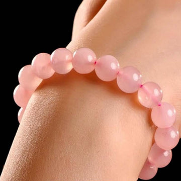 Rose Quartz Stretchy Bracelet - Love attractor - Mariah´s Spiritual Treats