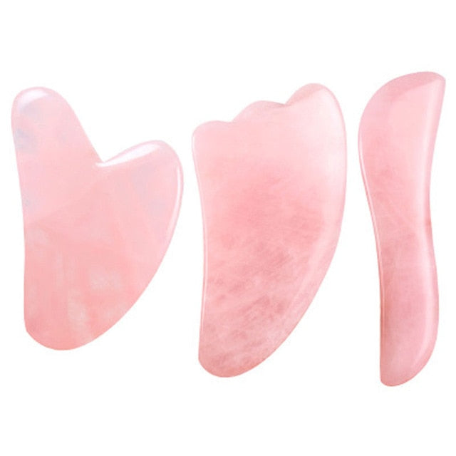 Rose Quartz Guasha - Heart Chakra - Mariah´s Spiritual Treats