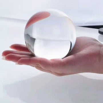 Crystal Ball, Clear Quartz - Wealth attractor - Mariah´s Spiritual Treats