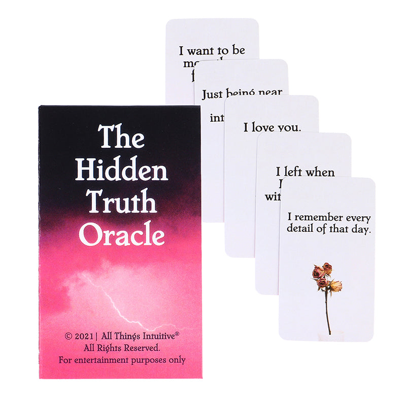 The Hidden Truth Oracle Cards - Mariah´s Spiritual Treats