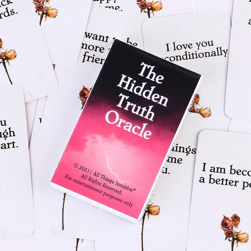 The Hidden Truth Oracle Cards - Mariah´s Spiritual Treats