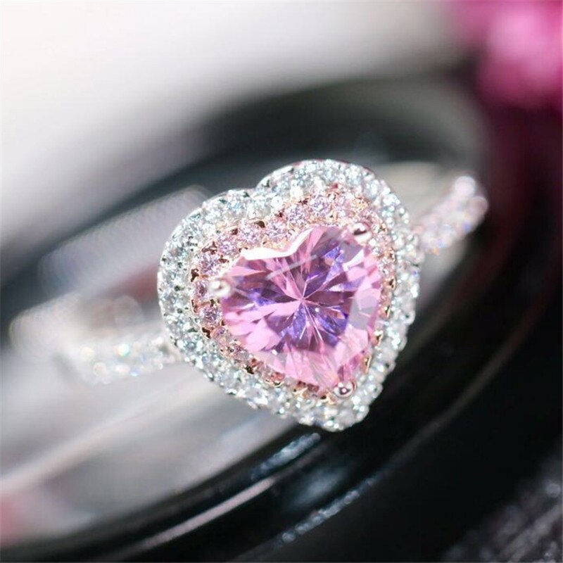 S925 Sterling Silver, Pink Topaz Ring - Mariah´s Spiritual Treats