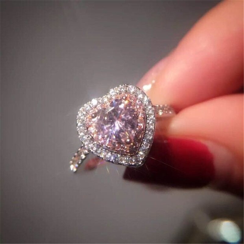 S925 Sterling Silver, Pink Topaz Ring - Mariah´s Spiritual Treats